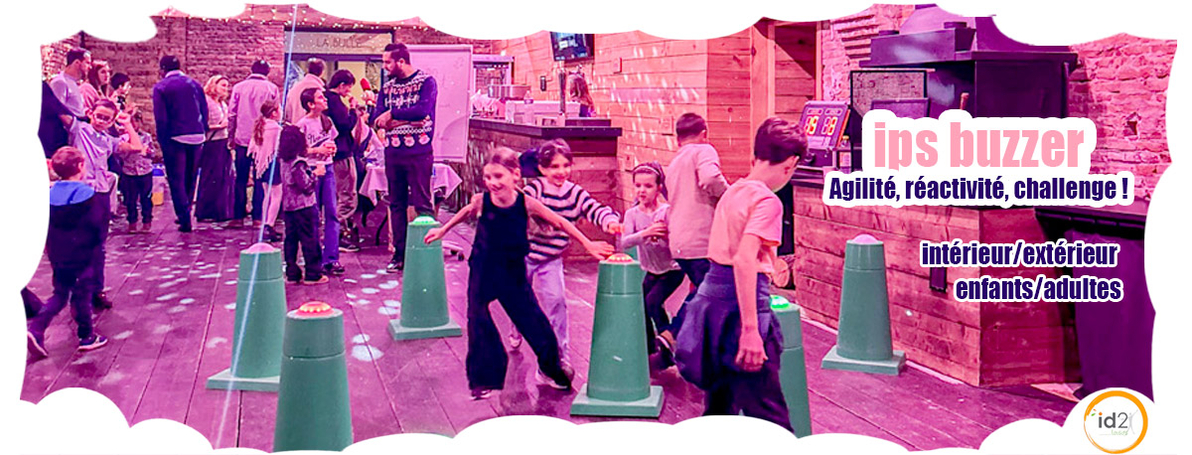 Nos buzzers peuvent être installés partout en moins de 5 minutes. Peu encombrants, ils trouveront leur place en intérieur comme en extérieur lors de tous vos évènements.