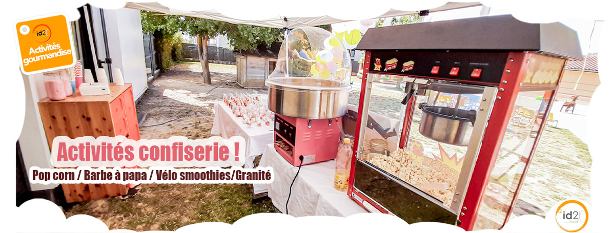 Des activités de confiserie pour colorer et agrémenter vos événements !
