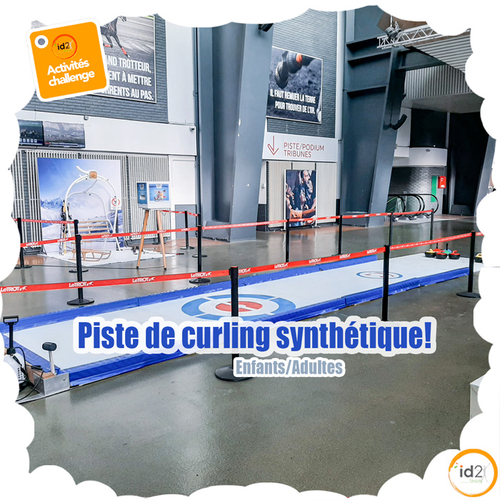 La piste de curling synthétique