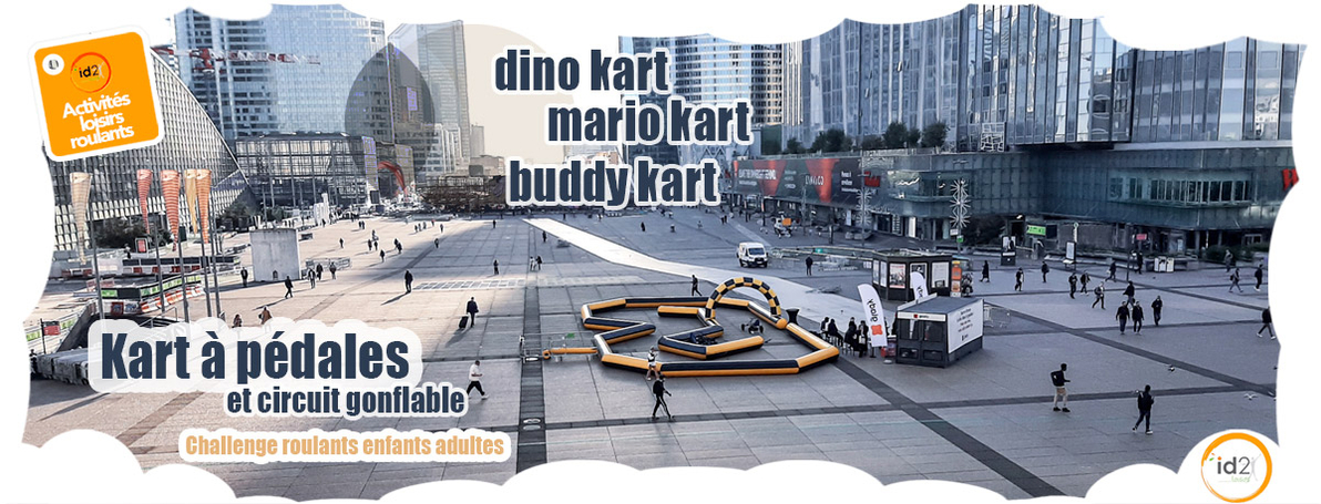🤩🤩 Location kart à pédales et circuits gonflables 🎉🎉