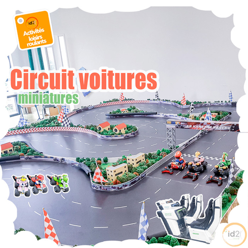 Faites la course le plus vite possible, sans prendre de risque ! Petits et grands.