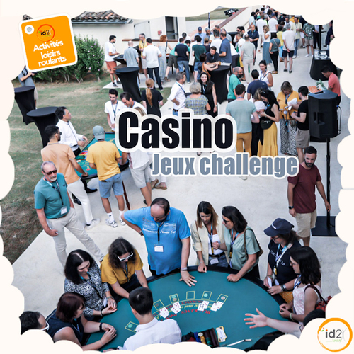 Autour de tables animées par des croupiers, les participants découvrent ou redécouvrent les grands classiques du casino dans une atmosphère chic et détendue.